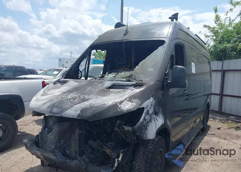 2023 Mercedes-Benz Sprinter 2500 Standard Roof 4-Cyl Diesel Ho from USA, damaged, VIN W1X4NBHY7PT136756